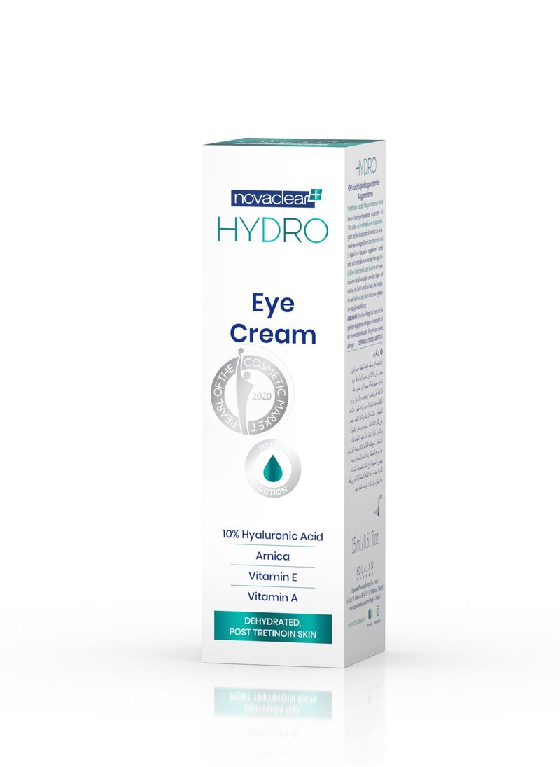 novaclear - Hydro Eye Cream 15ml - Image 1