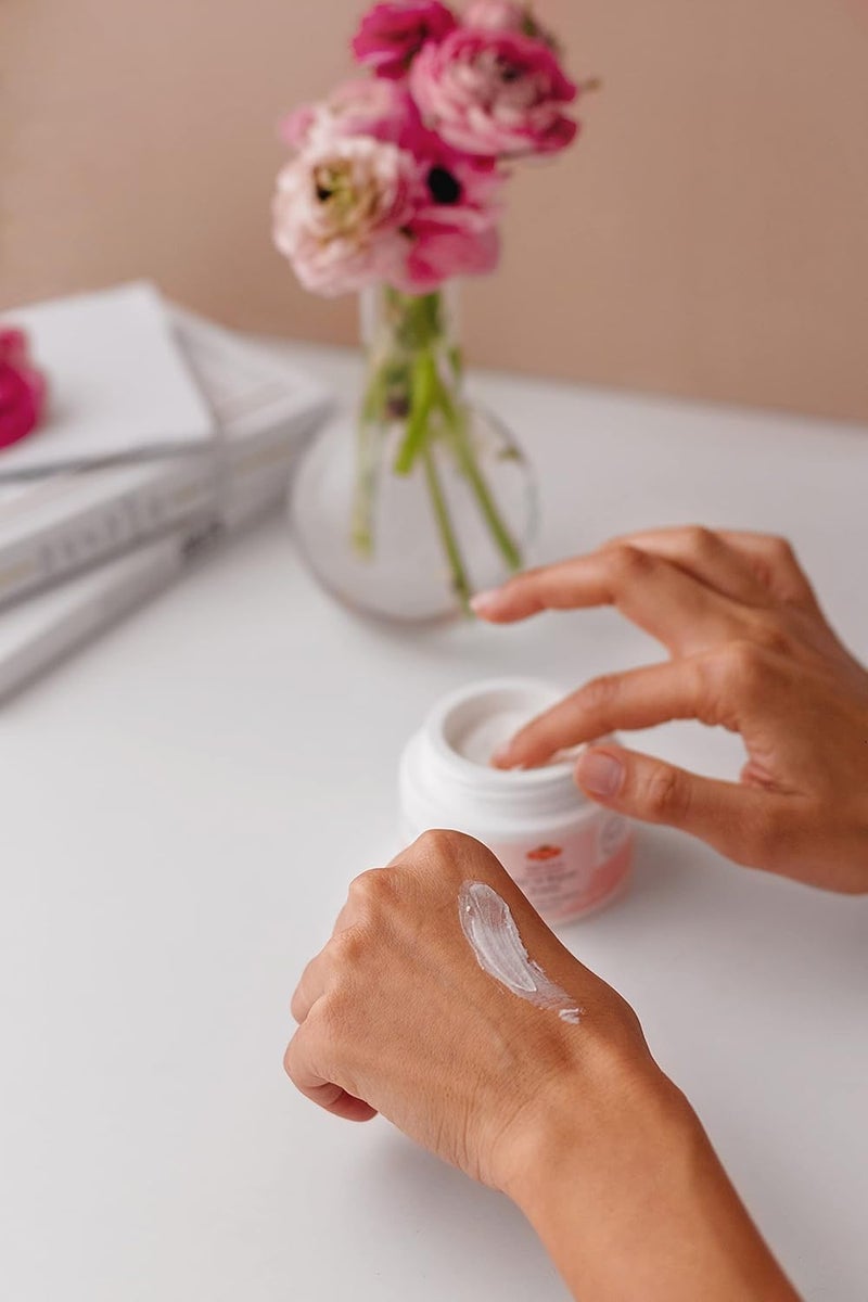 OTACI Rose-Infused Herbal Face Cream â€“ Ultra-Nourishing Vegan Moisturizer for Deep Hydration, Smooth Texture & Radiant Glow (50â€¯ml) - Image 4
