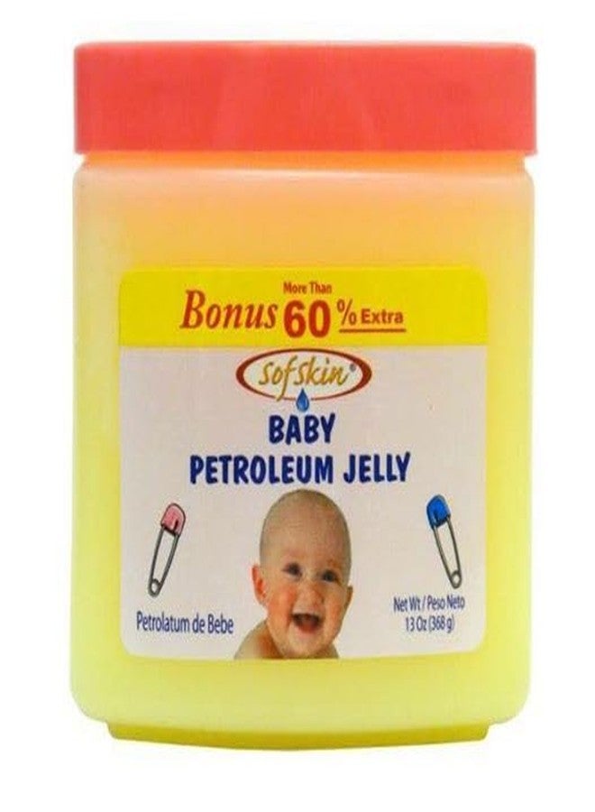SOFSKIN (USA Brand) Baby Jelly with Shea Butter, Skin Protectant and Moisturizer, 226 gm, Nursery Care for Diaper Rash, Minor Cuts and Chapped Skin. Export Surplus. Paedratics recommended. (See Video) - Image 5
