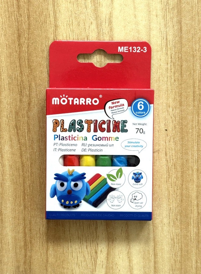 MOTARRO Motarro High-Quality Painting Picture Frame Set – 2 Canvas Boards (10.2cm × 15.2cm) + 1 Easel + 6 Paint Colors + 1 Brush + Gift Motarro Clay (6 Painting colors) - Dinosaur - Image 4