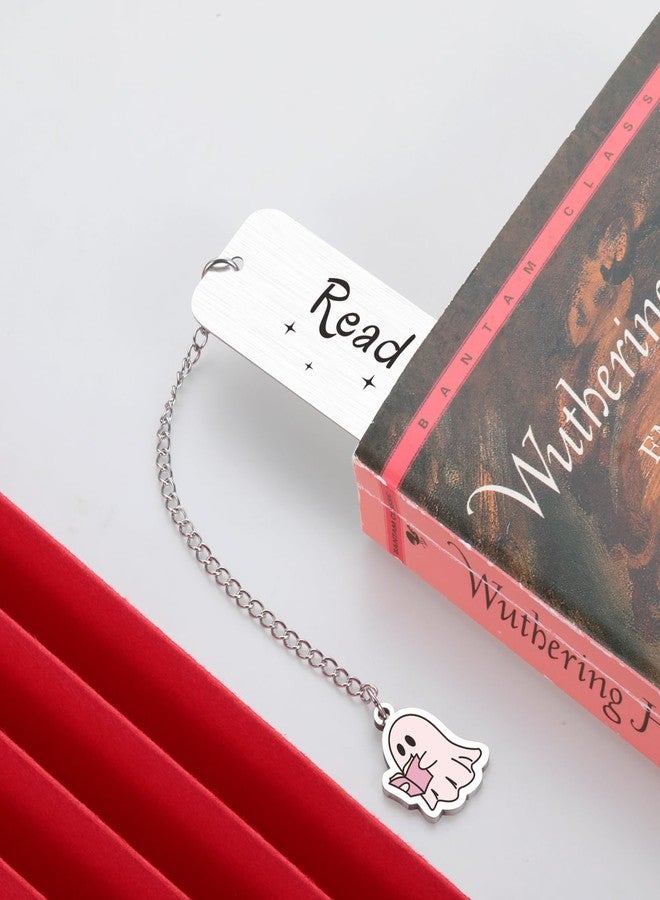 Vanlovemac Horror Bookmark Ghost Spooky Basket Gifts for Women Early Christmas Gift Ideas Book Marks for Reading Kids Book Accessories for Book Lovers Goth Dark Romance Bookish Stocking Stuffers for Teen Girls - Image 3