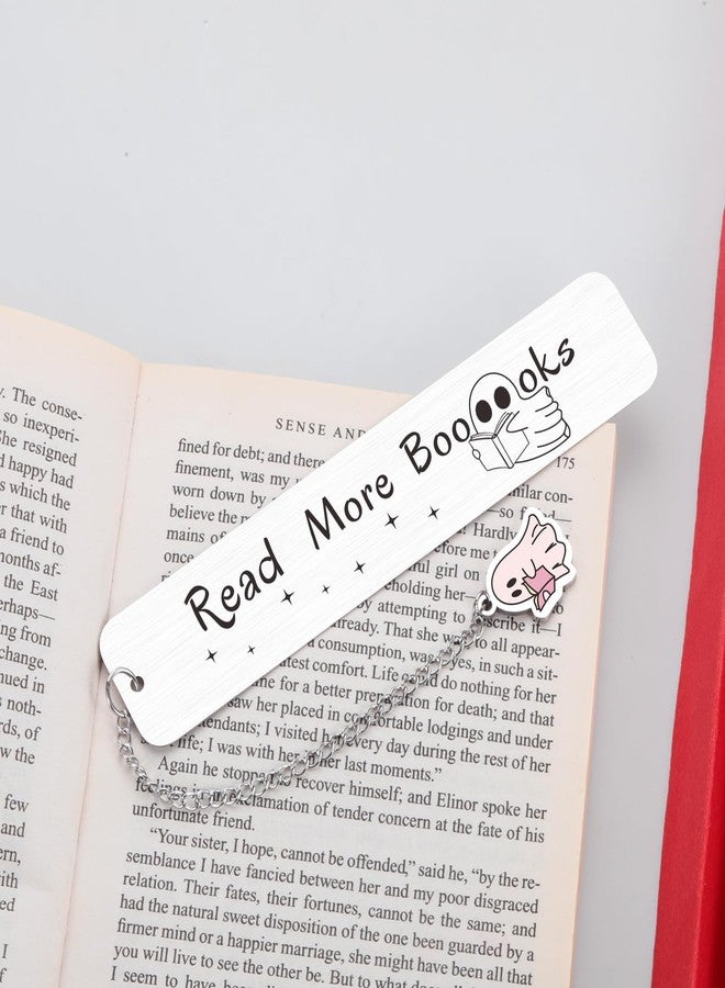 Vanlovemac Horror Bookmark Ghost Spooky Basket Gifts for Women Early Christmas Gift Ideas Book Marks for Reading Kids Book Accessories for Book Lovers Goth Dark Romance Bookish Stocking Stuffers for Teen Girls - Image 2