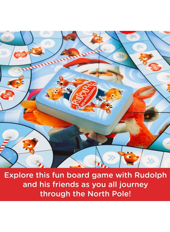 Aquarius AQUARIUS Rudolph The Red-Nosed Reindeer Board Game - Fun Family Christmas Gift for Kids & Adults - Officially Licensed Rudolph Merchandise & Collectibles - Image 5