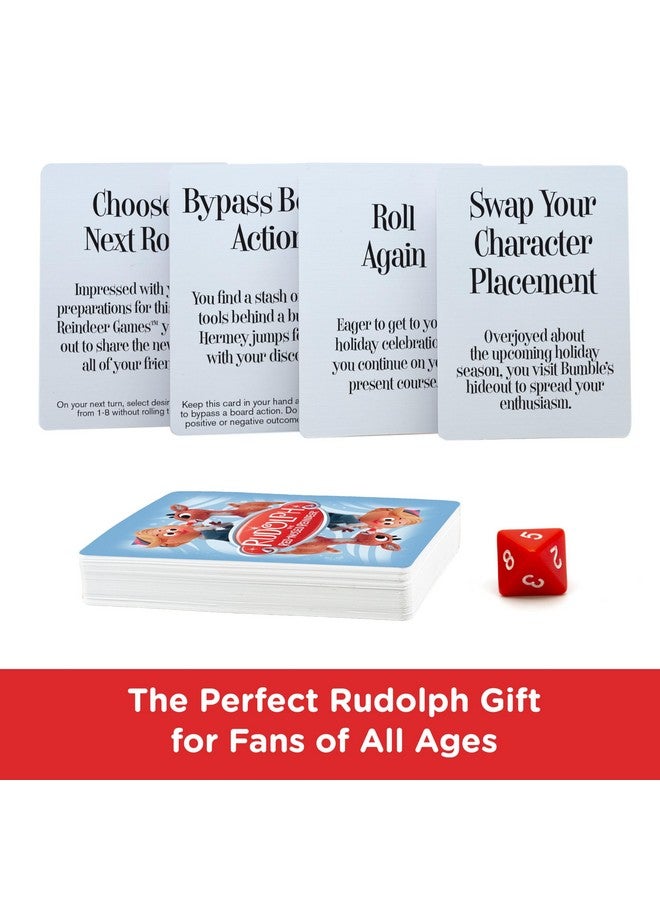 Aquarius AQUARIUS Rudolph The Red-Nosed Reindeer Board Game - Fun Family Christmas Gift for Kids & Adults - Officially Licensed Rudolph Merchandise & Collectibles - Image 4