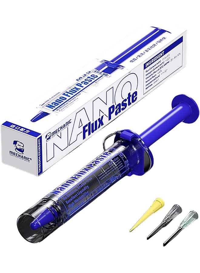 MECHANIC M35 Lead-Free Syringe Solder Flux Paste Transparent Soldering Grease for Mobile Phone Motherboard Repair Welding Tools - Image 1