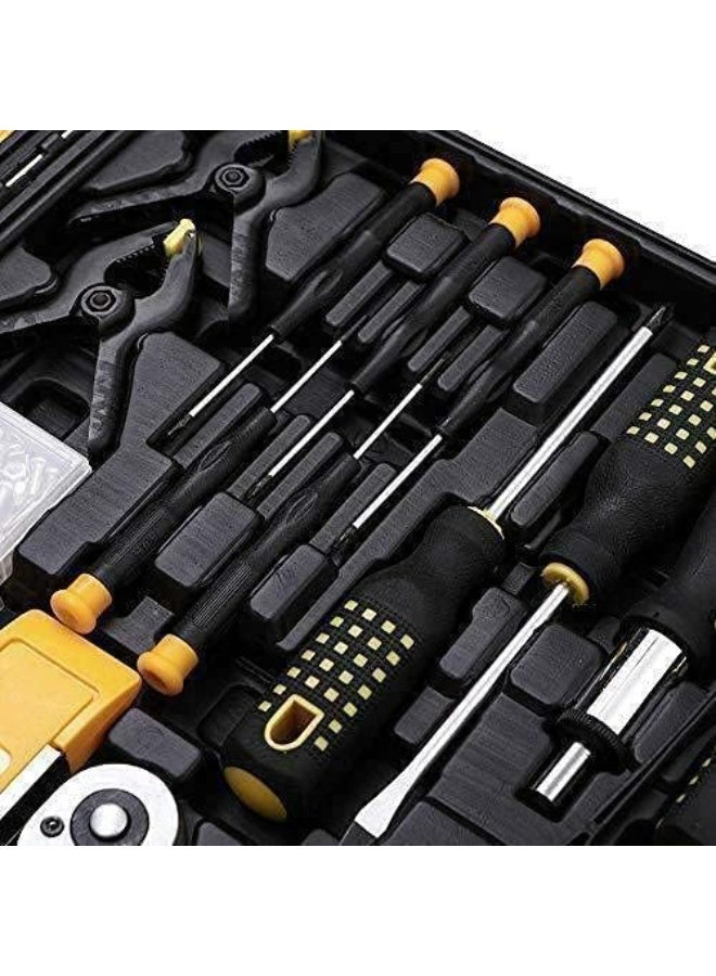 YOUWE7 158PCS Hand Tool Set Mechanics Kit Wrench Socket Household Repair Tools w/Case Tool box Tool set Tool kit Multi tool Tool organizer Tool box organizer Hand tools Tool storage Home improve - Image 5