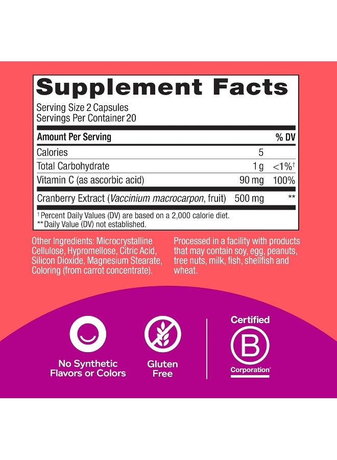 OLLY Cleansing Cranberry Capsules - Image 2