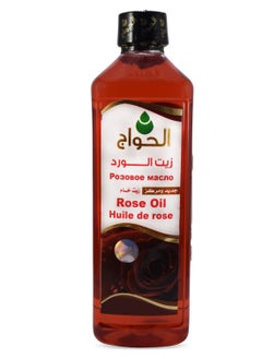 Al Hawag Pure & Natural Rose Oil Cold Pressed Al Hawaj Elhawag El Hawag Original for Body And Hair (1 Pack / 500 ml)  - Image 1