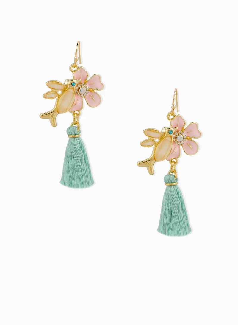 Majique London Tassel Detail Earrings