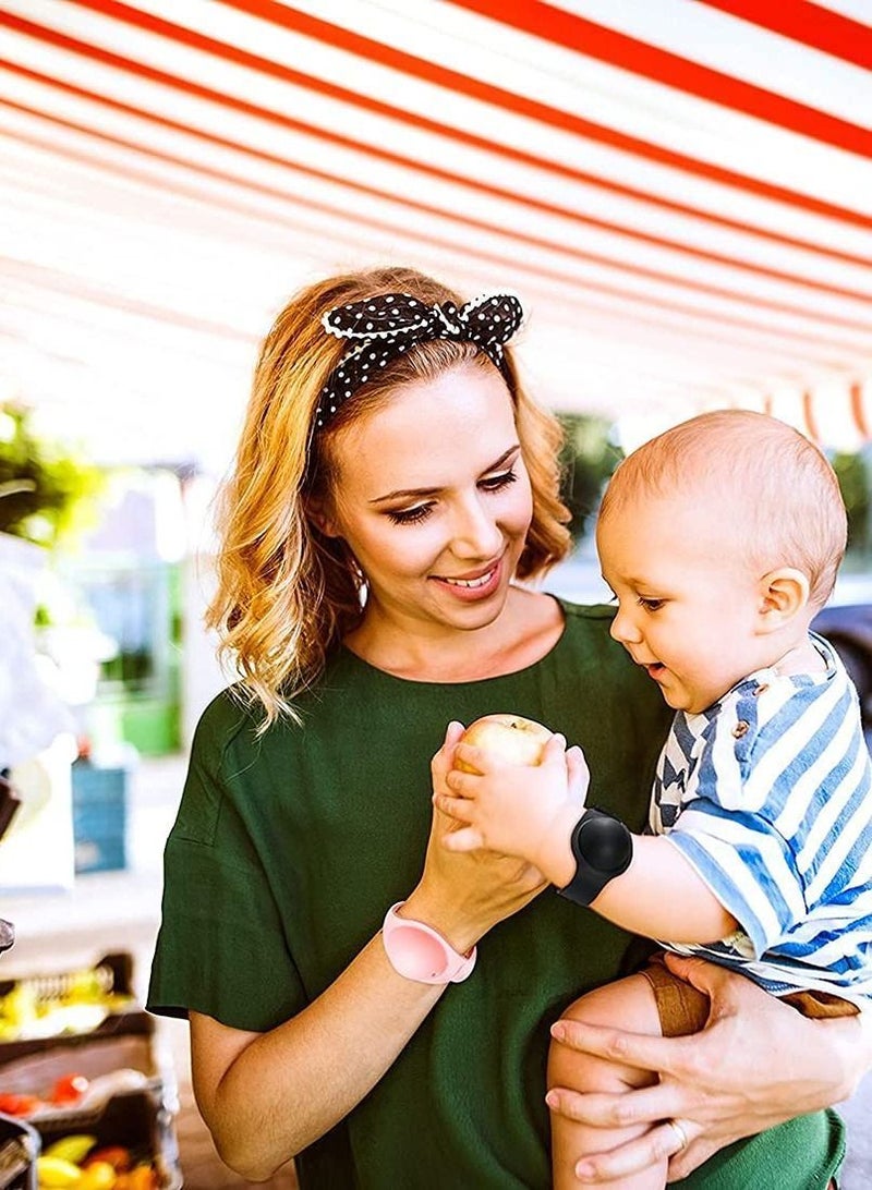 نيبمينينت Hand Sanitizer Bracelet 1 Pieces Dispensing Silicone Wearable Liquid Dispenser Refillable Wristband with Pointed Squeeze Bottle for Kids Adults 15 ml - Image 3