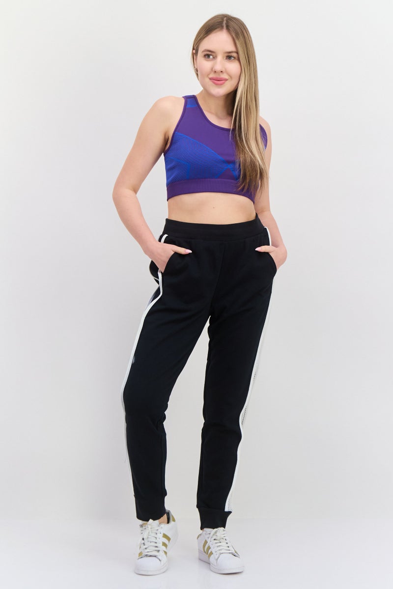 SKECHERS Women Sportswear Fit Training Sweatpants, Black - Image 4