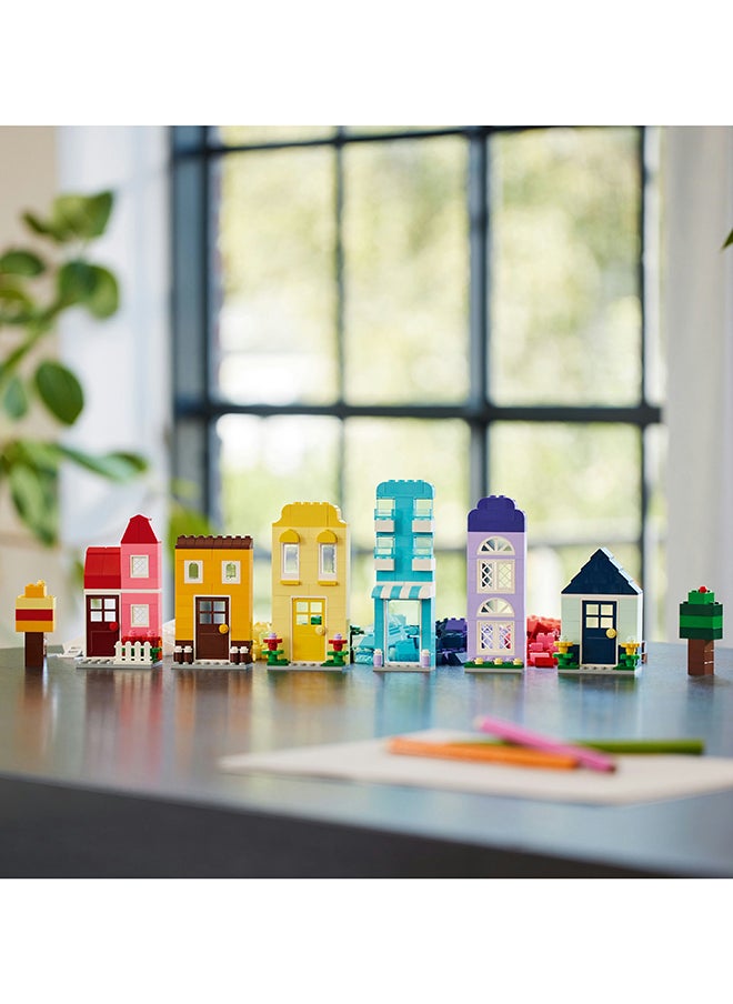 LEGO Classic Creative Houses, Bricks Building Toys Set for Kids, Creative Toy Gift with House Accessories for Young Builders, Perfect for Boys & Girls Aged 4+ (850 Pieces) 11035  - Image 3