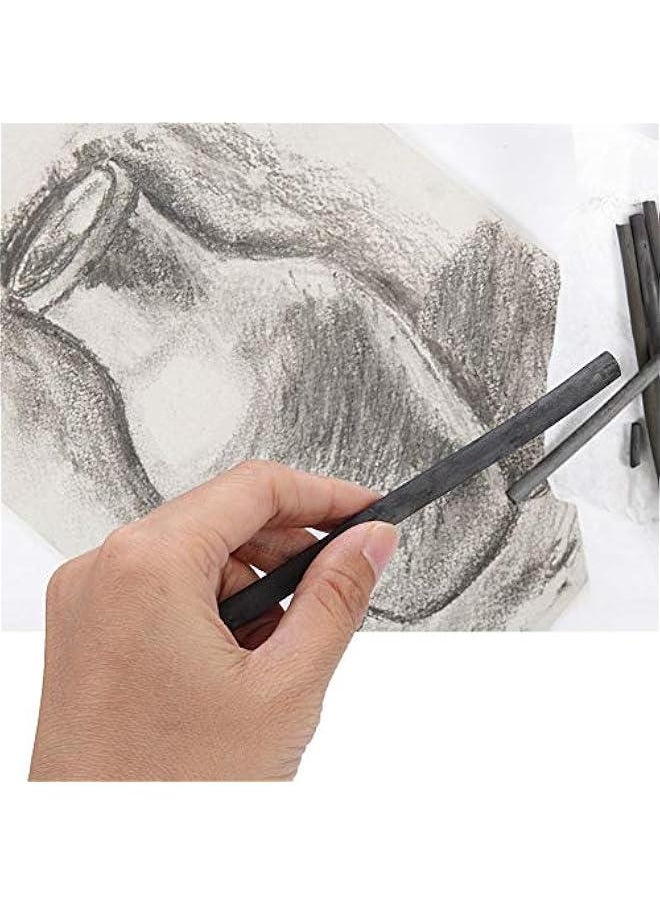 Generic - 25pcs Pro Charcoal Drawing Set, Drawing Kit Sketching Pencils Set, Professional Charcoal Drawing Pencil Set Art Sketching Tools for Artists Beginner Adults Teens(7330) - Image 1