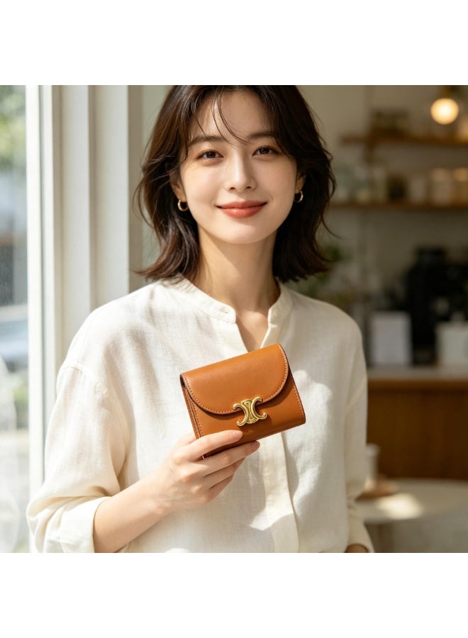 Celine Exquisite high-end wallet ultra-thin, anti-magnetic, multiple card slots, business card holder, convenient for ID storage, suitable for both men and women - Image 3