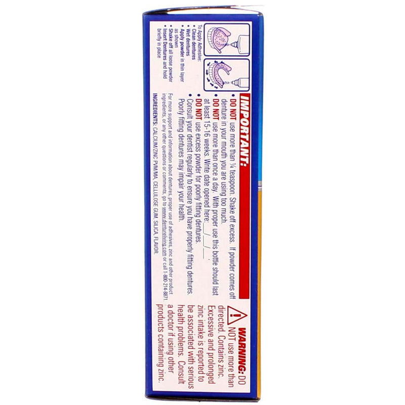 Fixodent Extra Hold Denture Adhesive Powder 27 Ounce - Image 2
