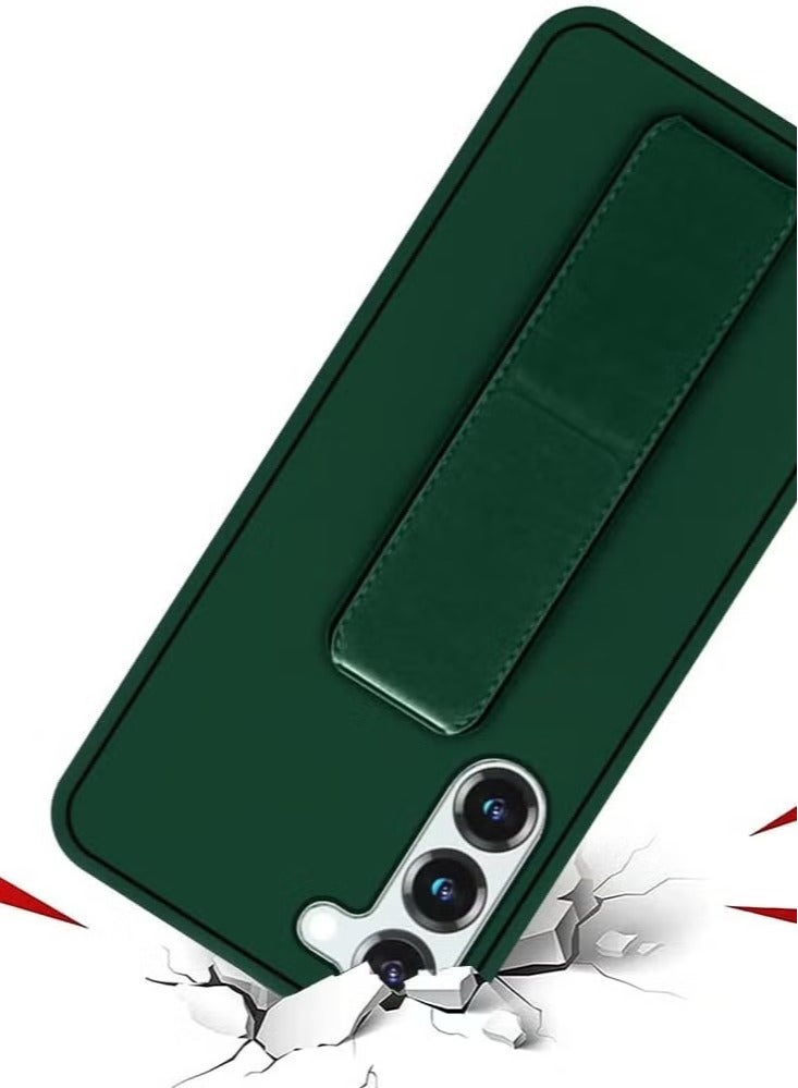 JAJEEK Samsung Galaxy S24 FE Case Cover – Magnetic Car Holder, Silicone Grip, Horizontal & Vertical Kickstand, Wrist Strap, Full Protection Case for Galaxy S24 FE - Image 4