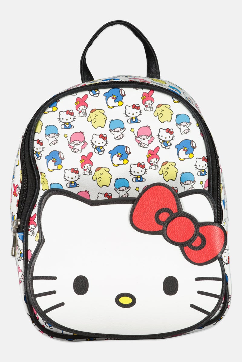 Hello Kitty Kids Girl Graphic Print Mini Backpack, Multicolor - Image 1