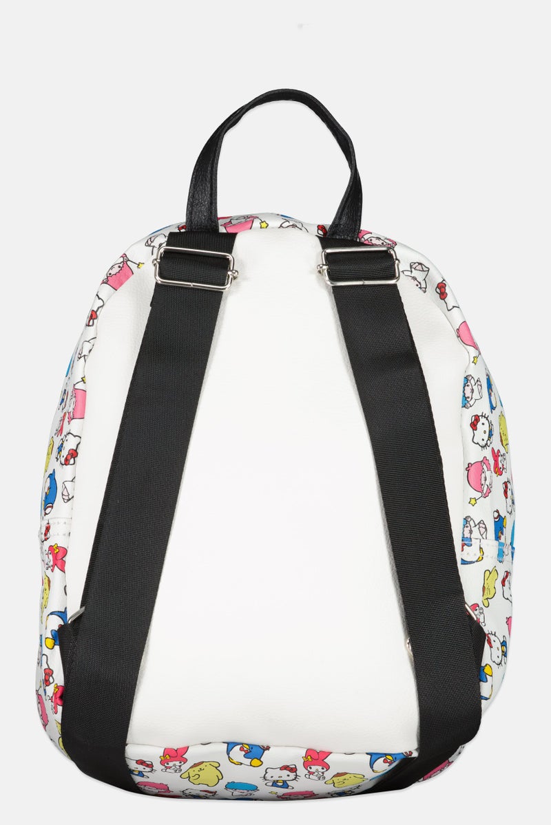 Hello Kitty Kids Girl Graphic Print Mini Backpack, Multicolor - Image 3