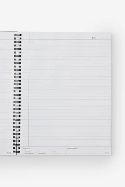 Typo A4 Spinout Notebook V2