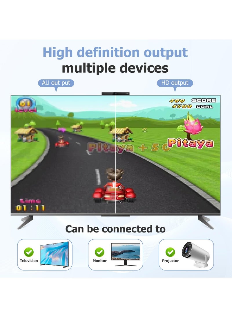 SOLARAE Video Game Console, Retro Video Game Machine, Parent-Child Interactive Somatosensory Mini Game Console ,Built in Kid Adult Interactive Sports Game, Puzzle Game and Retro Game - Image 4