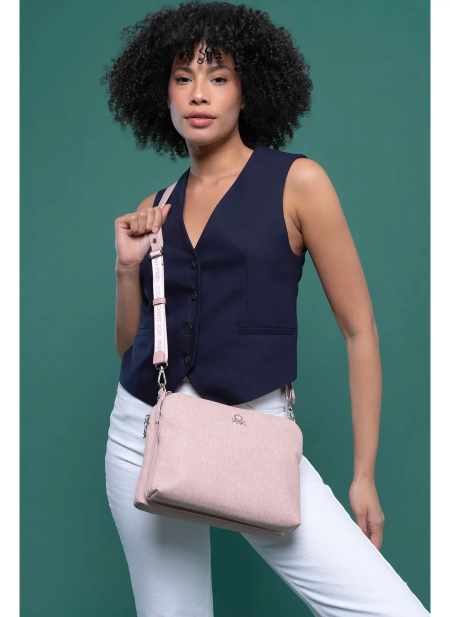 يونايتد كولورز أوف بينتيون Benetton Women's Crossbody Bag Powder BNT1275