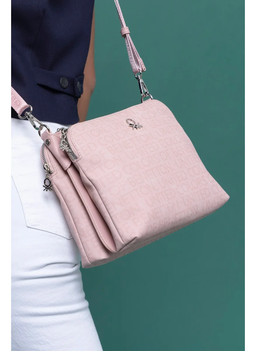 يونايتد كولورز أوف بينتيون Benetton Women's Crossbody Bag Powder BNT1275