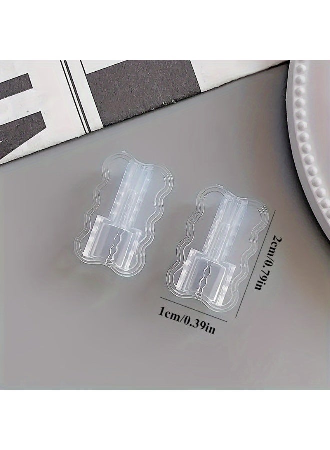 5pcs  Transparent Wave  Cable Protector Cover Sleeve，Charger Cable Protector Charger,Univeral Silicon Mini Data Charger Cable Saver,Cable Chomper - Image 5