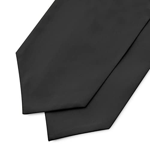 Endea Graduation Endea Black Graduation Stole - Plain Color, Unisex, 62" Graduation Sash (Black) - Image 5
