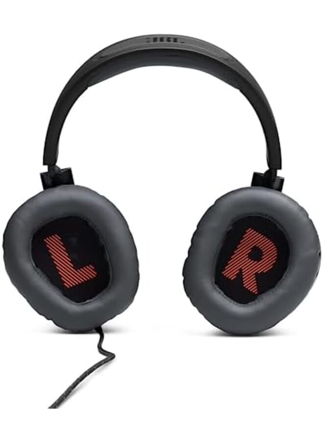 JBL Quantum 100 Wired Over Ear Gaming Headset With A Detachable Voice Focus Boom Mic Quantumsound Signature Lightweight Headband Memory Foam Ear Cushion Pc And Gaming Console Compatible Black - Image 3