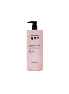 Reference of Sweden REF Champ Illuminate Colour Shampoo 1000ml Strengthening Shampoo for Use on ColourTreated and Natural Hair Contains Organic Acai Oil and Quinoa Protein 3381 Fl Oz 