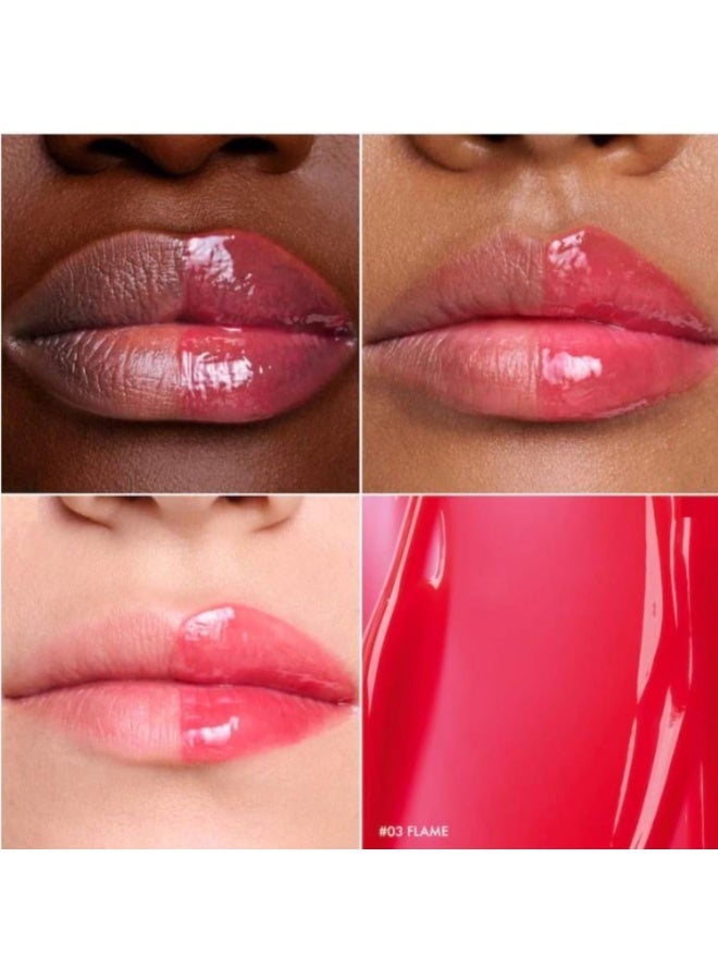 SEPHORA COLLECTION [100% Original] Collections Limited Edition Moving Lights 3 Outrageous Intense Lip Plumpers Set - 0.2 fl oz / 6 ml Each - Image 4