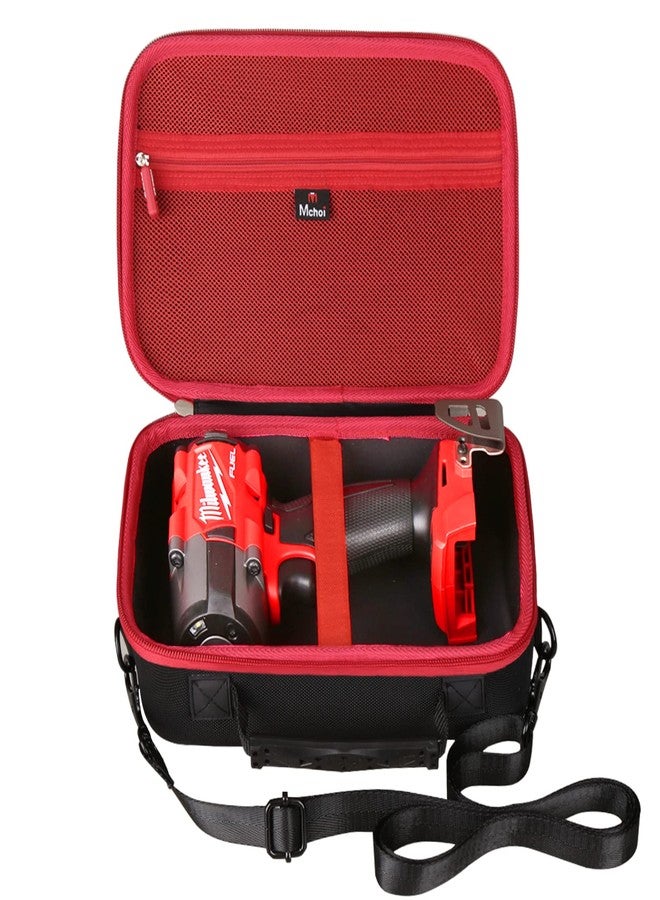 Mchoi Hard Carrying Case Fits for Milwaukee 2962-20 M18 Cordless Impact Wrench with Friction Ring, Case Only - Image 1