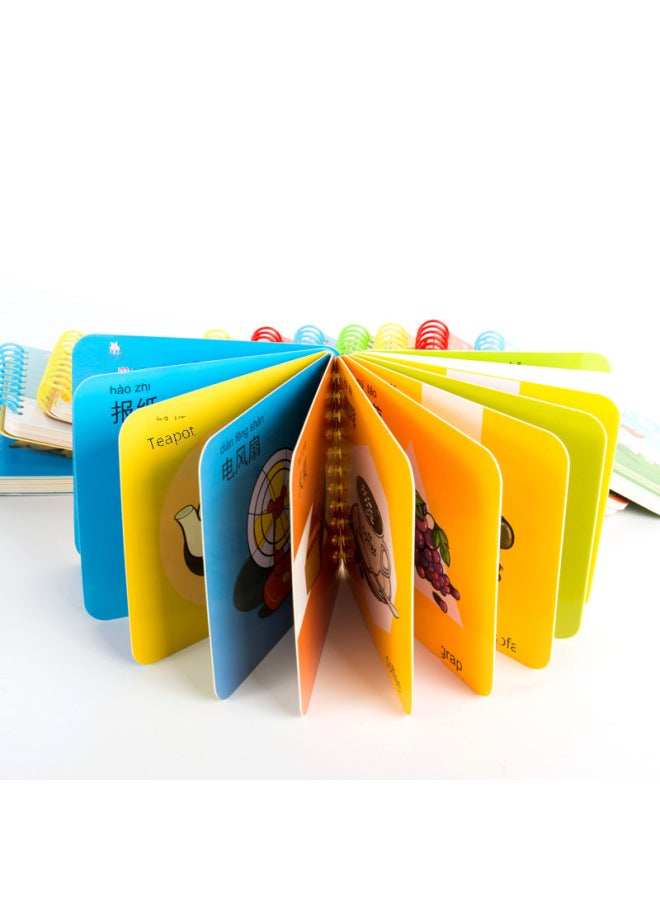 Children's Toy Book Tear-proof Enlightenment Literacy Card Baby Flip Book Cognitive Card Baby Early Education Educational Toys - Image 3
