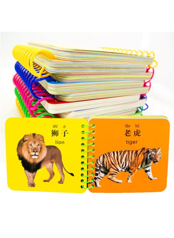 Children's Toy Book Tear-proof Enlightenment Literacy Card Baby Flip Book Cognitive Card Baby Early Education Educational Toys - Image 4