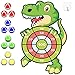 HONGID Dinosaur Toys for 312 Year Old Boys30Large Dart Board Kids Toys Age 412Indoor Outdoor Games Dinosaur Birthday Party Supplies Favors DecorationsStocking Stuffers for Kids - Image 3