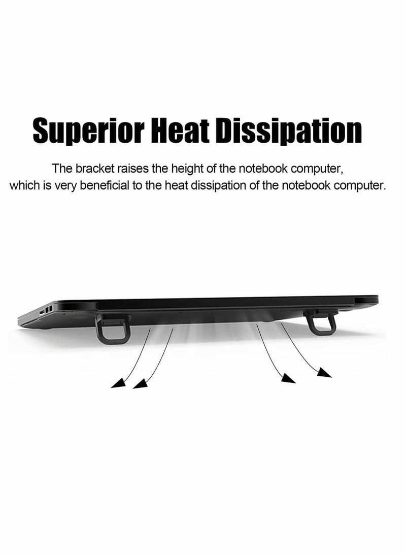 Captaintech Laptop Hide Keyboard Riser, Portable Laptop Stand for Desk - Image 2