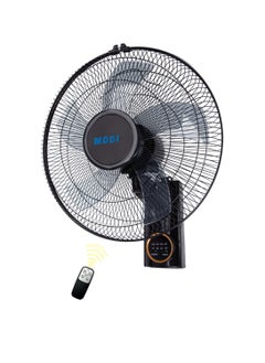 MODI 16" Wall Fan | High Performance Fan with 3-Speed Controls, 5 Leaf Blades | Adjustable Tilt Angle and Efficient Cooling | High Performance Motor for High Speed Wind With Timer  - Image 2