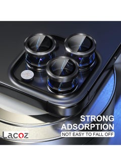 Lacoz Lacoz Camera Lens Protectors for iPhone 16 Pro Black  - Image 3