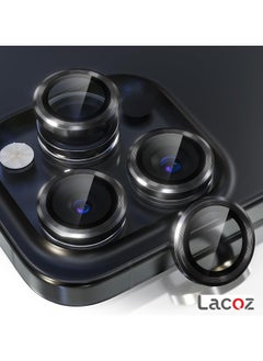 Lacoz Lacoz Camera Lens Protectors for iPhone 16 Pro Black  - Image 4