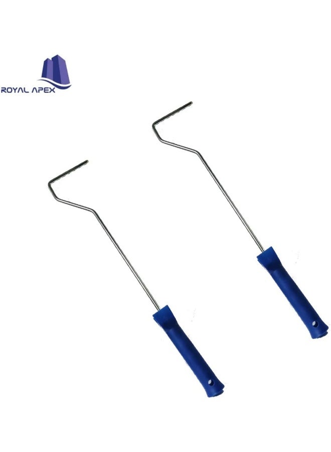 Royal Apex فرشاة ورولر طلاء وتTexture من رويال أبيكس 4 إنش مع أغطية استبدال للرولر (عبوة من 2) (رولر طلاء رادياتور 4 إنش) - Image 2