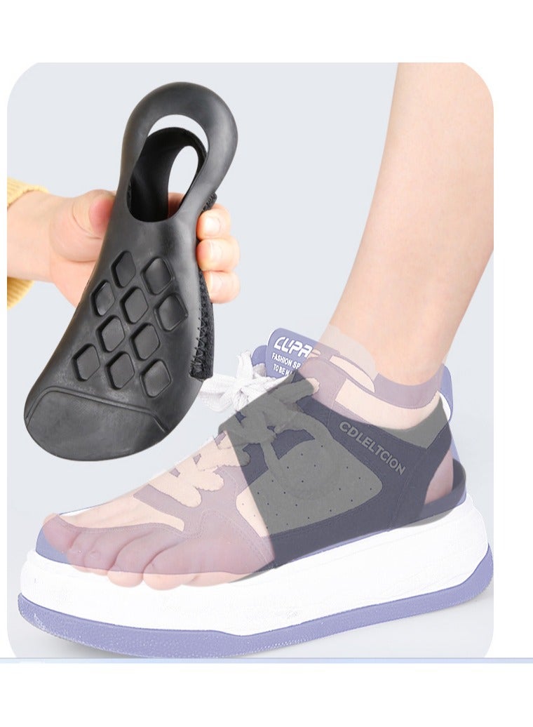 Corrective arch support insoles for flat feet, arch insoles, walking pads, shock absorption, suitable for foot care insoles, unisex - Image 2