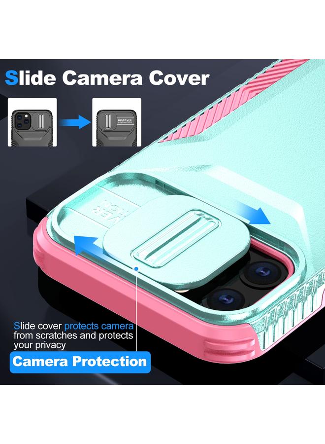 زبون جراب لهاتف iPhone 11 Pro Max مزود بدرع كاميرا منزلق - Image 4