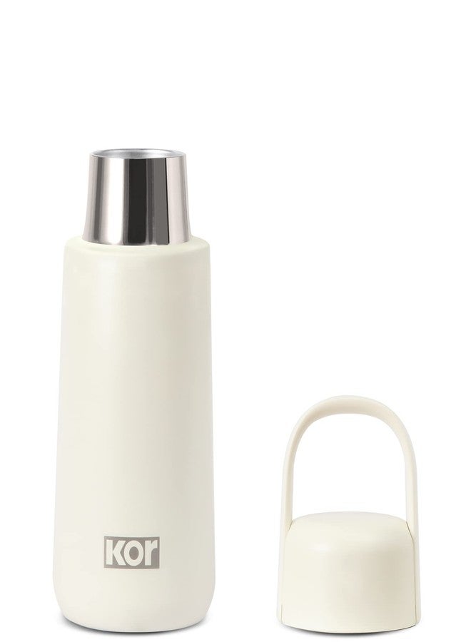 KOR Melrose 12oz Double Wall Insulated Water Bottle - Keeps Beverages Hot for 12hrs, Cold for 24hrs - Stainless Steel Design - Contoured Perfect Spout for Drinking - Image 3