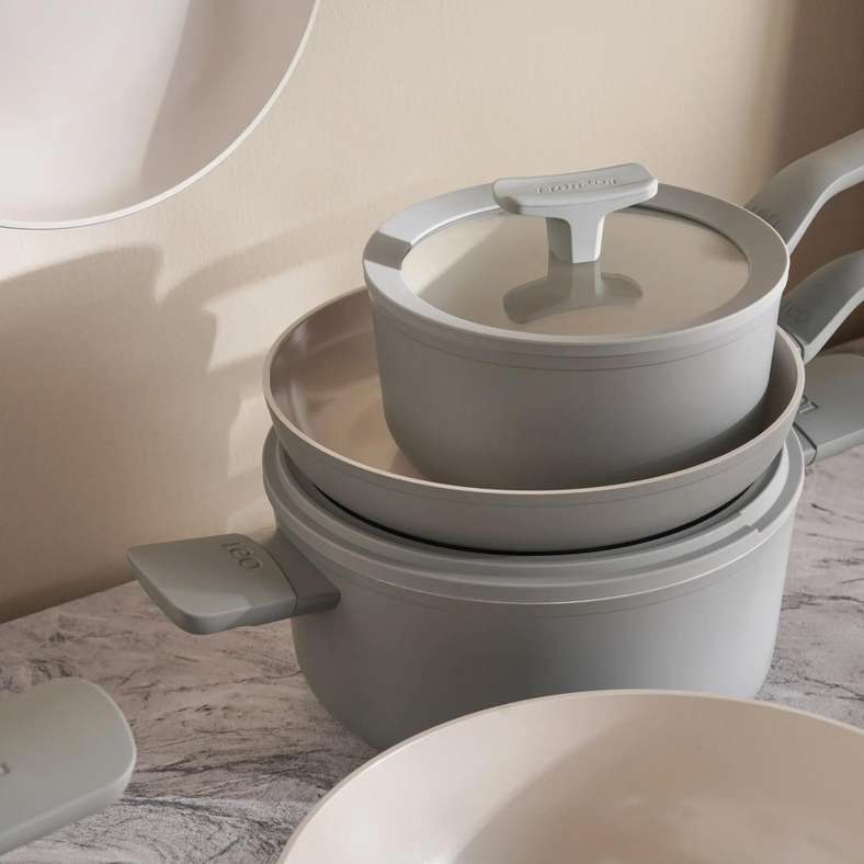 Pan Home Berghoff Leo Balance 9-Piece Cookware Set -Grey - 201PHL9900019 - Image 3