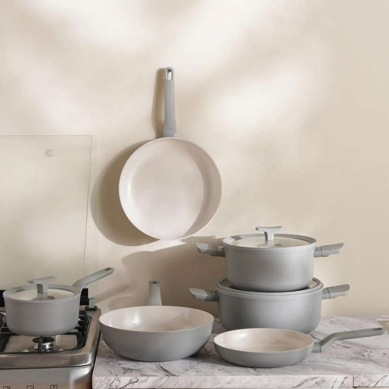 Pan Home Berghoff Leo Balance 9-Piece Cookware Set -Grey - 201PHL9900019 - Image 2