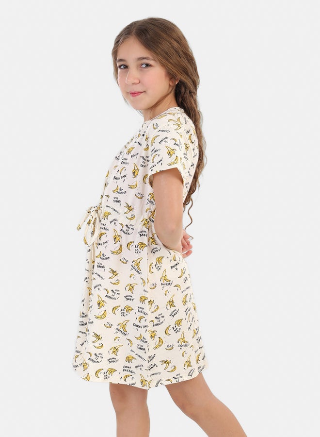 كارينا ثوب نوم Girly Bananas Print - Image 4