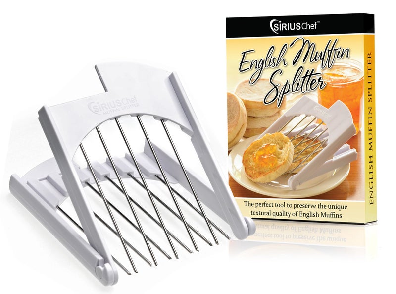 Sirius Chef English Muffin Splitter for Biscuit and Crumpets, Useful Kitchen Tools - Image 1