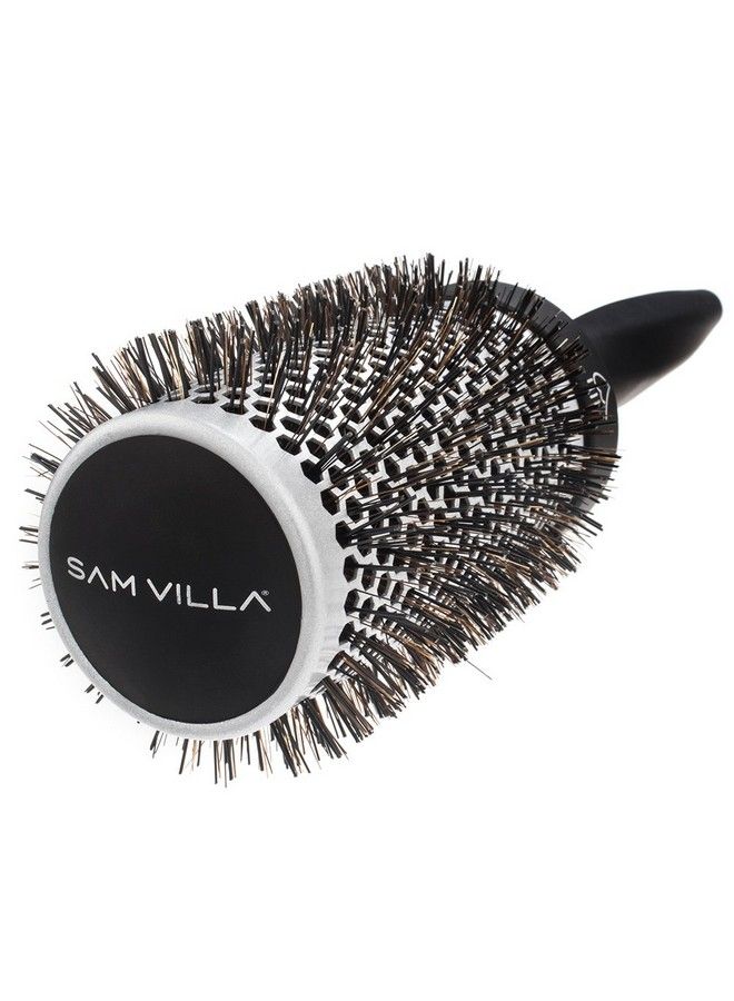 Sam Villa فرشاة شعر دائرية حرارية من النايلون وشعيرات الخنزير المميزة - Image 4