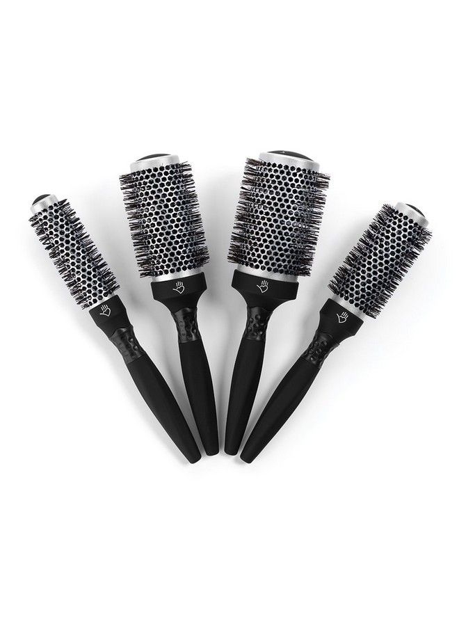 Sam Villa فرشاة شعر دائرية حرارية من النايلون وشعيرات الخنزير المميزة - Image 5