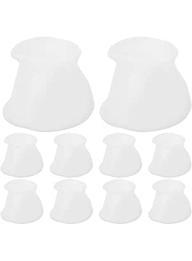 10Pcs Transparent Corner Guards For Furniture Edge Protection Home Office Safety - Image 1